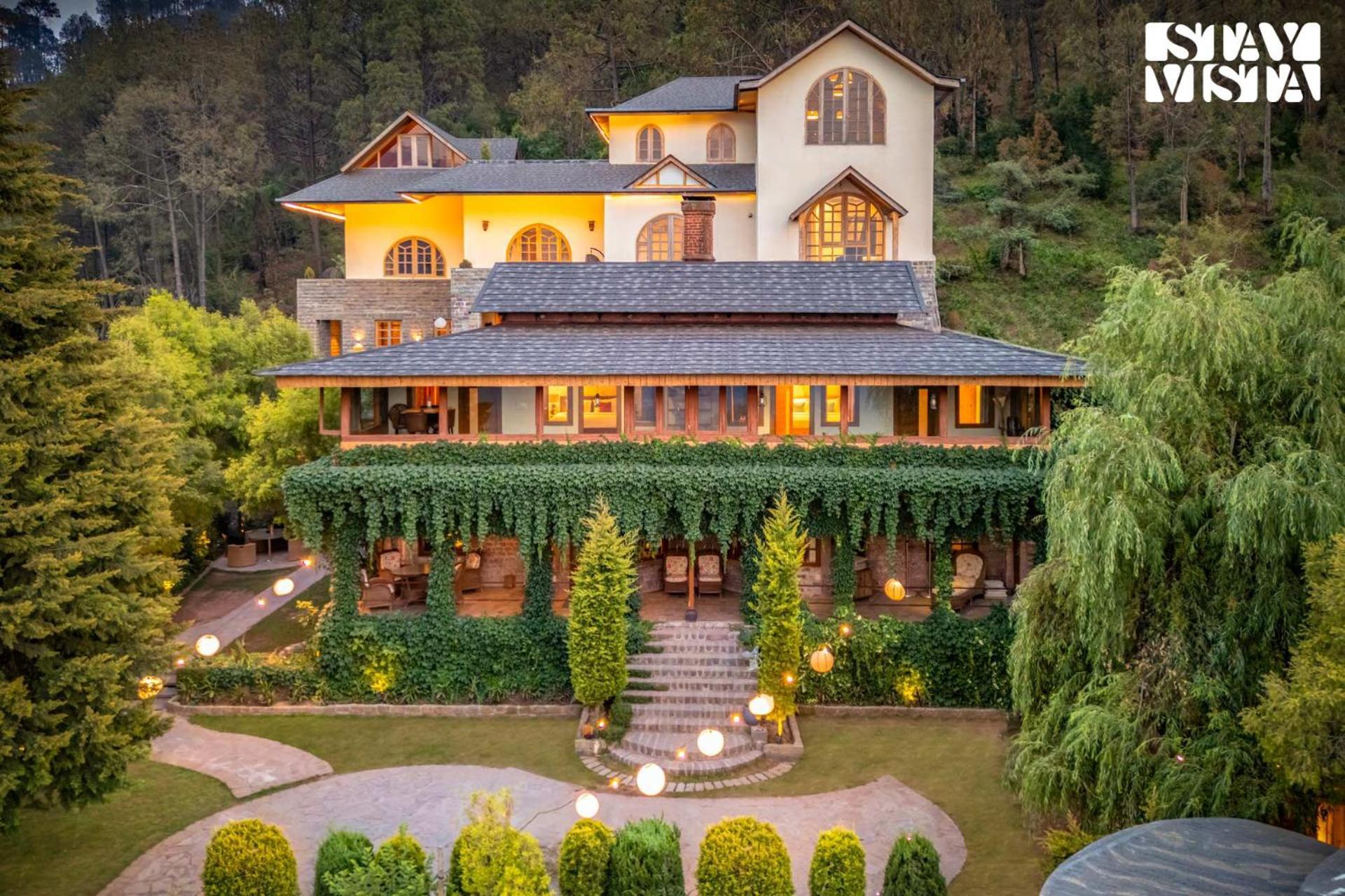 Stayvista At Sylvana Villas With Lawn, Bbq And Jacuzzi Kasauli Extérieur photo